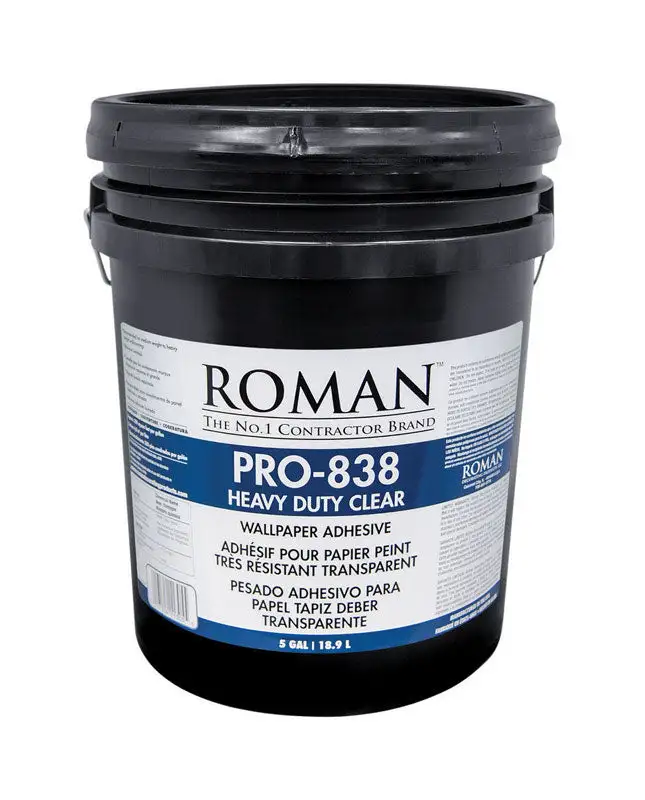 Roman PRO-555 Vinyl Over Vinyl Wallcovering Adhesive Professional Use