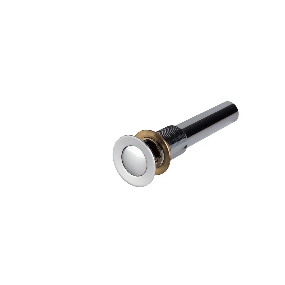 1.25 . Standard Bathroom Sink Pop-Up Drain Assembly Overflow Chrome- 38F-CHR