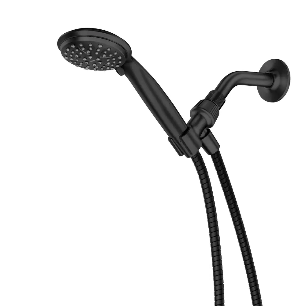 6-Setting Attune Hand-Held Shower Head, Matte Onyx