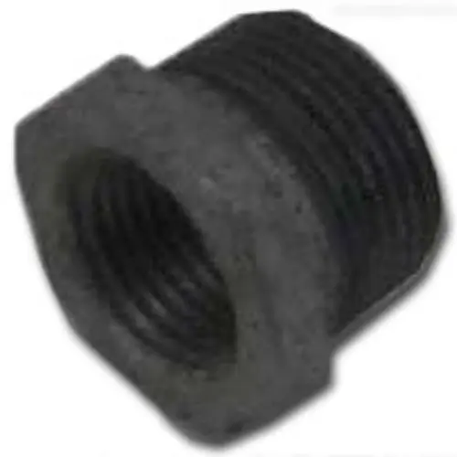 Worldwide Sourcing 2-1/2 Inch Black Pipe Fitting Plumbing and Gas Applications