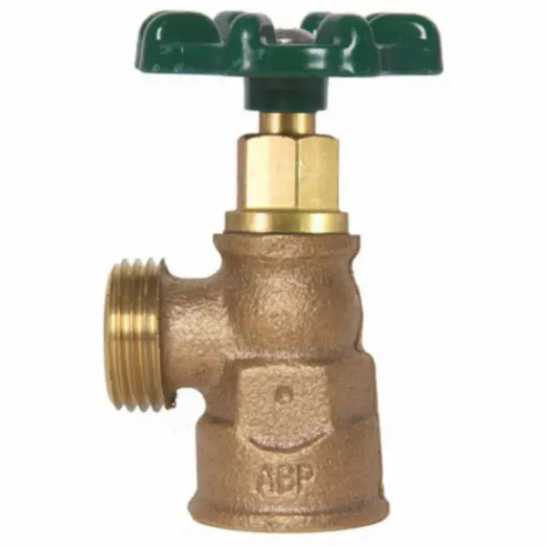 Arrowhead 220LF Red Brass Boiler Drain 3/4 FIP x 3/4 Hose Connection