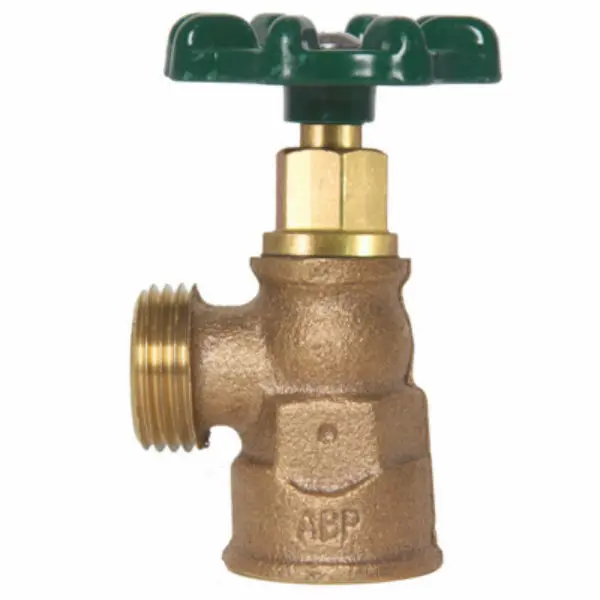 Arrowhead 222LF Red Brass Boiler Drain 1/2 FIP x 3/4 Hose Connection