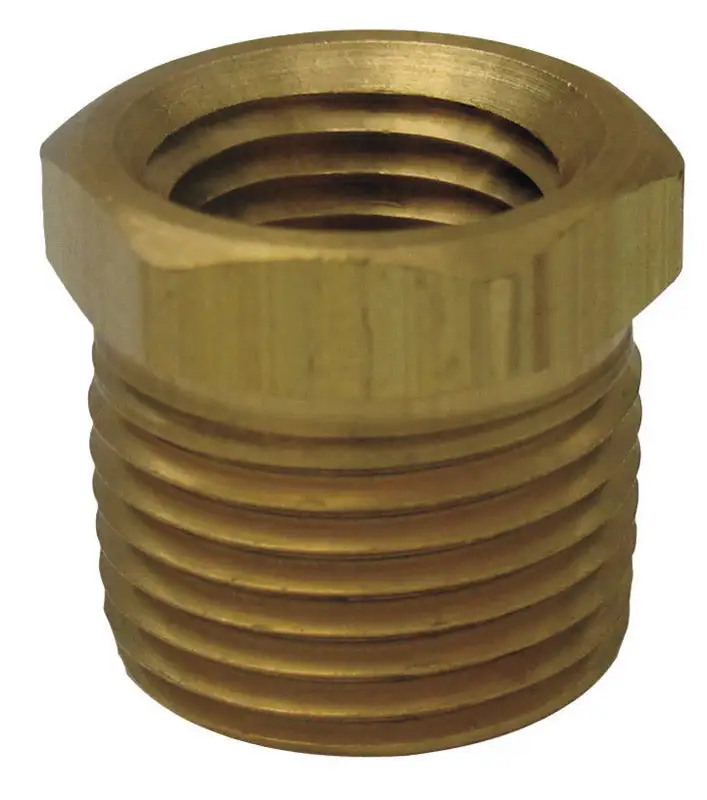 Ace 1/2 Inch Flare X 3/8 Inch D Brass Adapter Plumbing