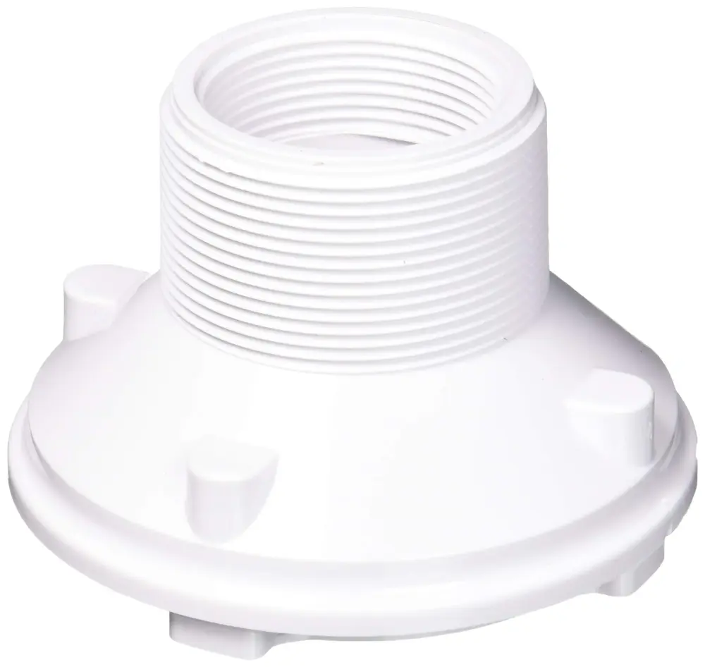 Hayward SP1425 1-1/2-Inch FIP 2-Inch MIP Ivory Adjustable Floor Inlet Concrete Pool Fitting