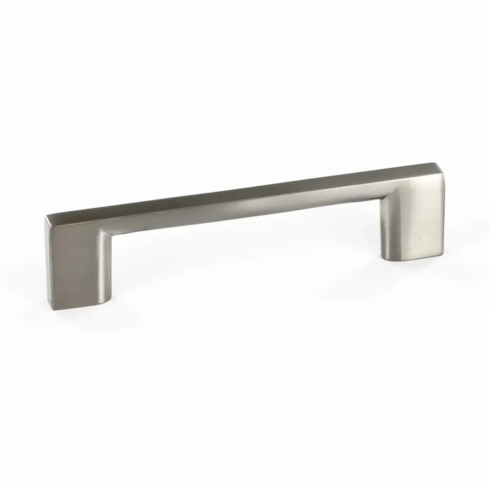 Contemporary # 8160 Brushed Nickel All-metal Pull, 96 mm C/C