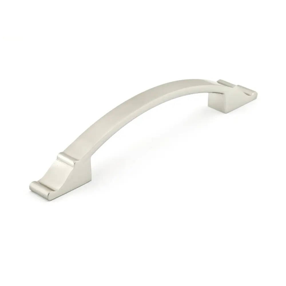 Traditional # 2606 Brushed Nickel Metal Pull, 128 mm C/C