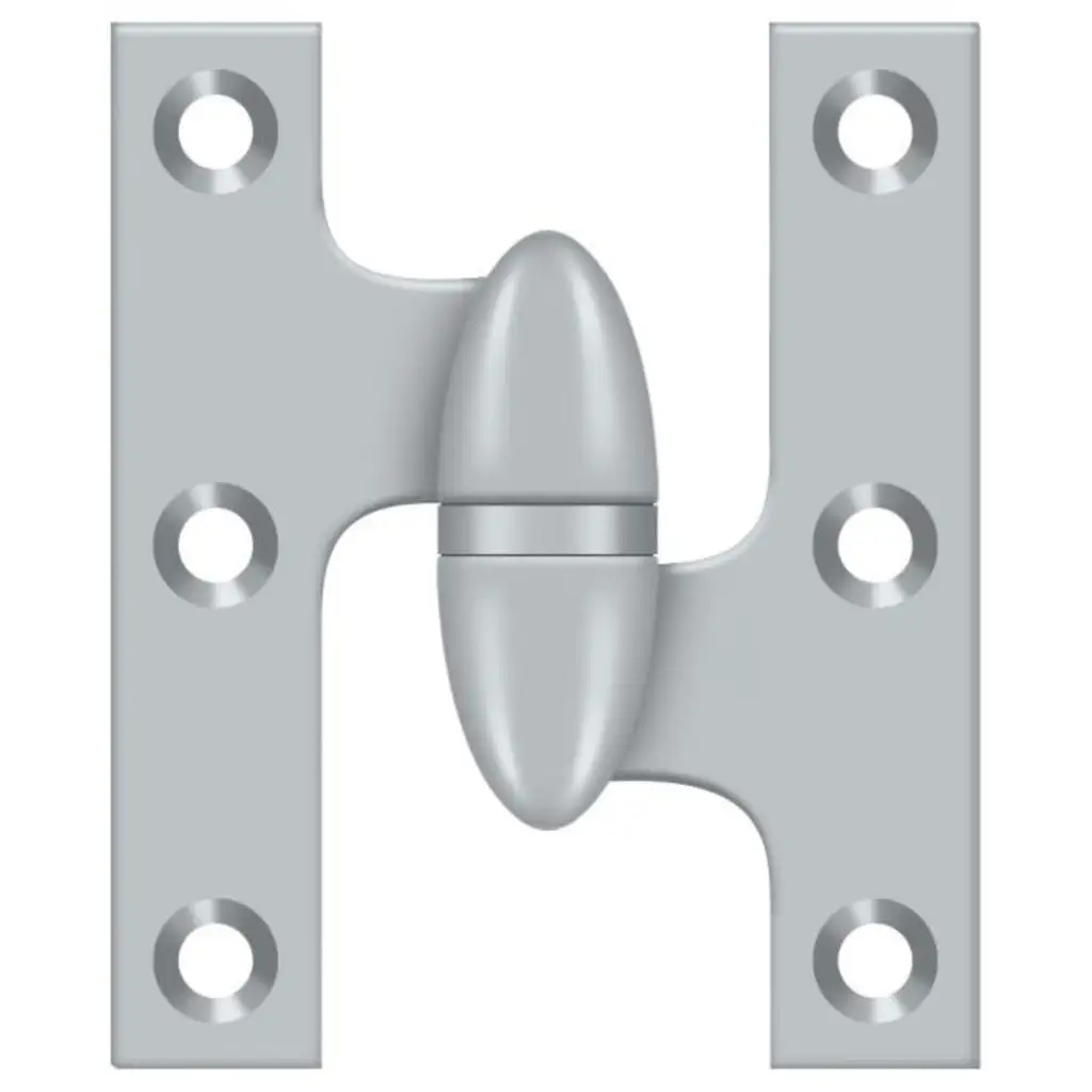 Deltana Olive Knuckle Hinge Antique Brass Right Hand