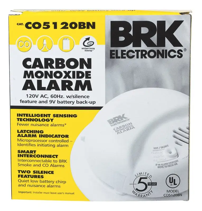 Plug- Carbon Monoxide Alarm Digital Display on Sale - Electrical Repair Tools First Alert