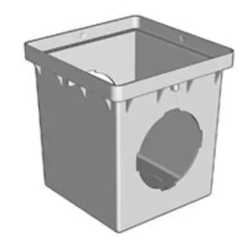 Hancor 1212SD2 2-Way Corrugated Drain Fittings Opening Catch Basin 12 Inch