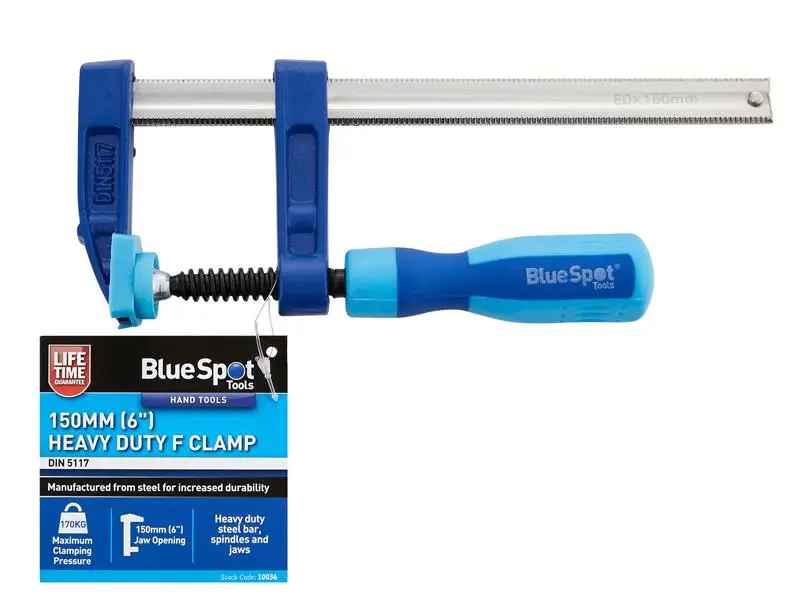 BlueSpot Tools Sturdy F-Clamp 50 x 150mm