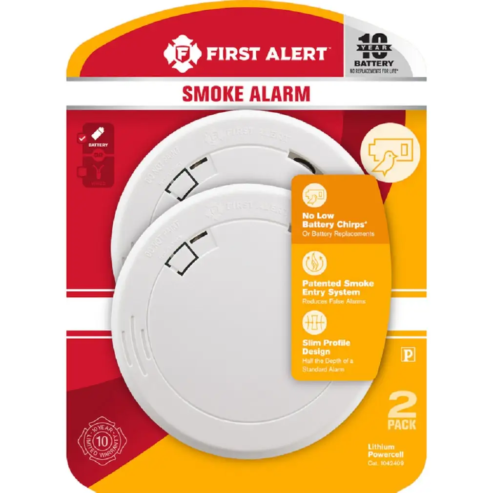 First Alert 1042107 Smoke and Carbon Monoxide Detector Dual Sensor Alarm