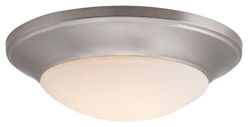Boston Harbor CL500-AC Flush Affix Ceiling Fixture, 120 V, 15 W, 1-Lamp, LED Lamp, 800 Lumens, 3000 K Color Temp Warehouses