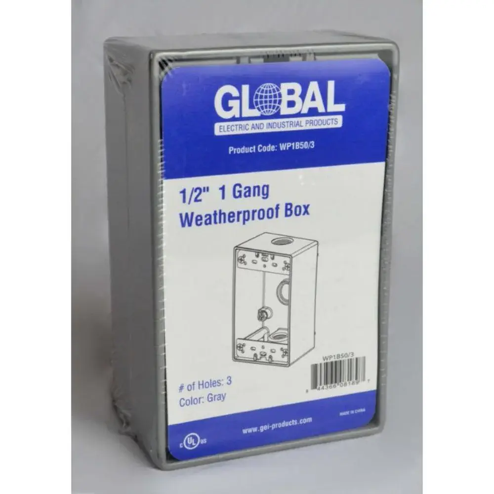 2G BELL BOX W/5-3/4",HUBS Compatible 1/2" Conduit