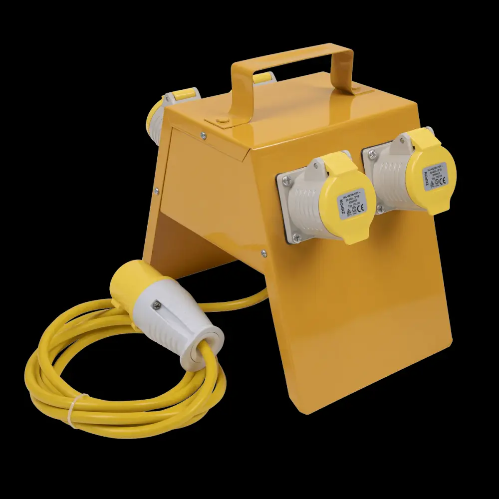 Sealey WSSB16 CEE 4-Way Splitter Box 1.5mm Cable 16A Plug