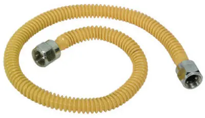 Brass Craft CSSTNN-16N Pro-Coat Coated Stainless Steel Connector Gas Lines BrassCraft