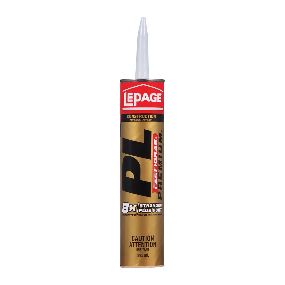 PL Premium Fast Grab 8x Stronger Construction Adhesive, 295 ml