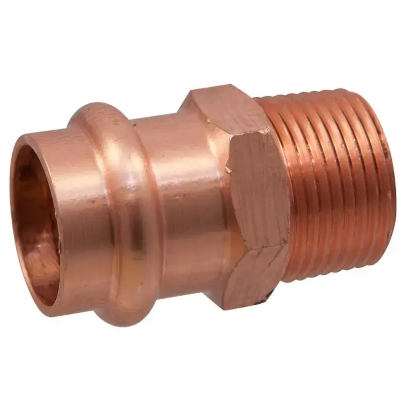 NIBCO 1/2 . Press X 1/2 . D MIP Copper Adapter 10 Pack