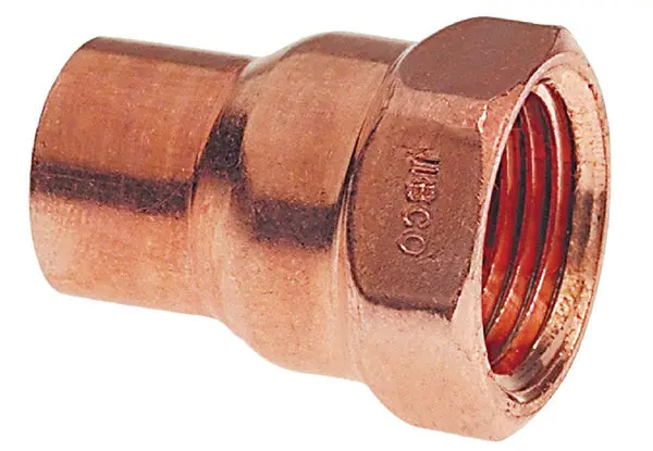 Nibco W01100D 1 Inch Copper Adapter Plumbing Connections