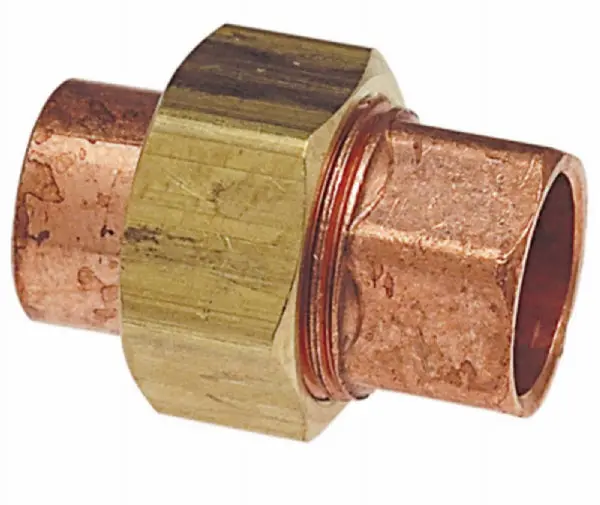 Nibco W02070D 3/4 Inch Copper Union Pipe Connections