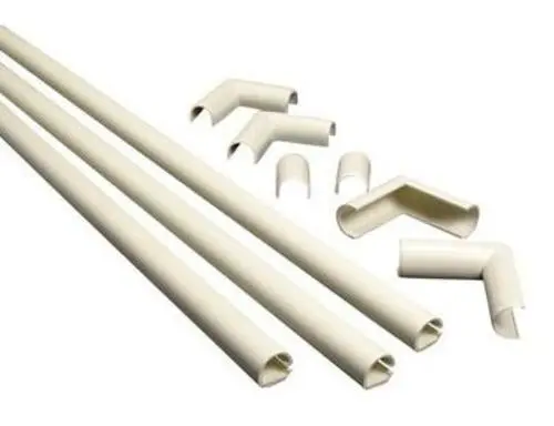 White Flat Screen TV Cord Cover Neat Cable Management WIREMOLD