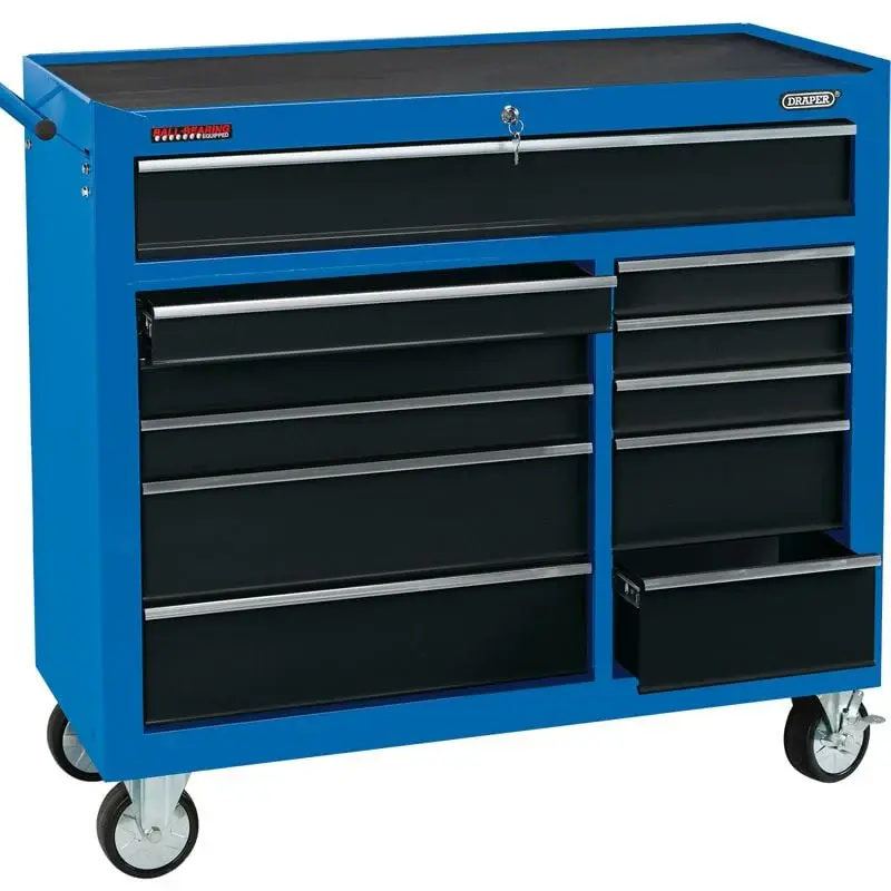 Draper RC11D/40 Roller Tool Cabinet, 11 Drawer, 40" - (15222)