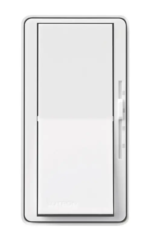 Lutron Dimmer Switch Single Pole or 3 Way Ivory Home Lighting Lutron Electronics