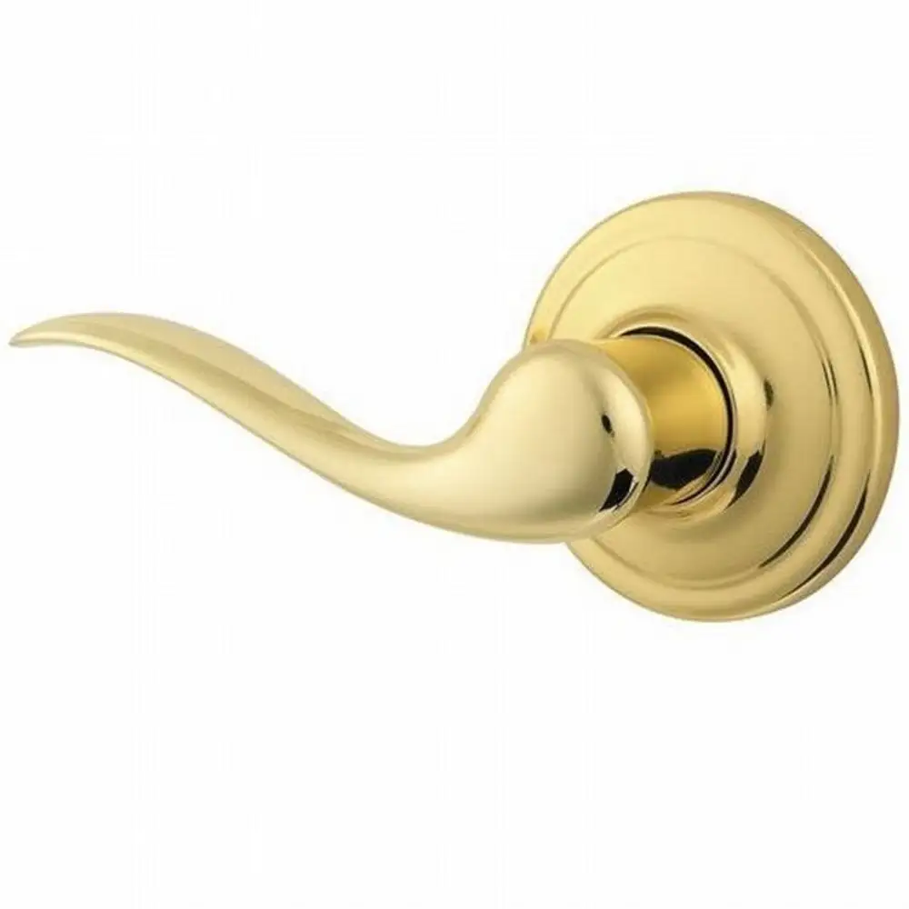 Weiser Lock GLA9575G3S Galiano Double Cylinder Handleset Trim, Bright Brass