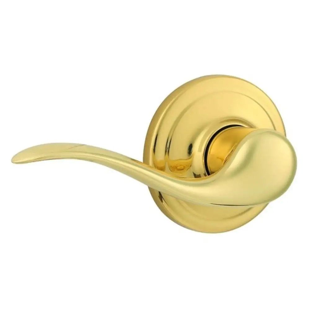 Weiser Lock GLC9575AI11P Alfini Double Cylinder Active Handleset Trim Polished Brass