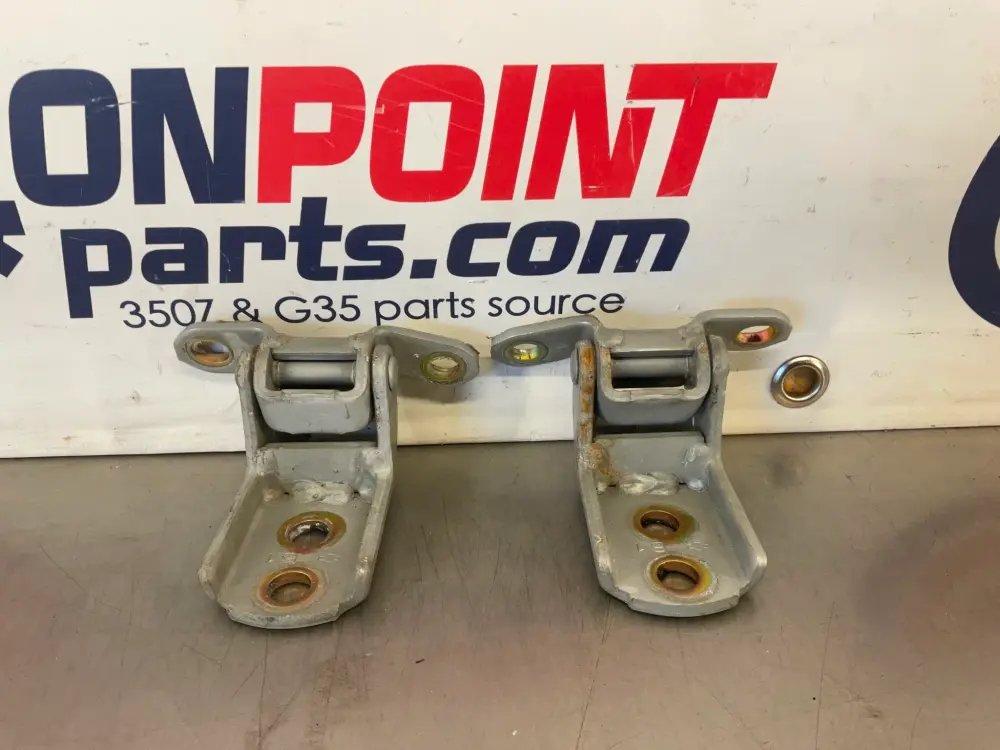 03-09 Nissan 350Z Left Right Door Hinges 80400CE40A 80401CE40A OEM 15BAJDE