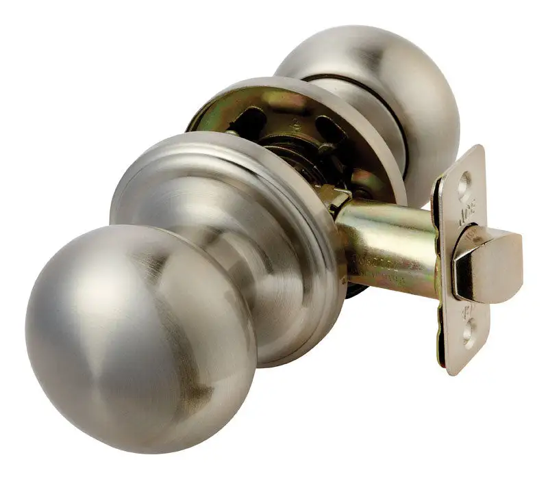 Ace Colonial Satin Nickel Entry Lockset 1-3/4 Inch