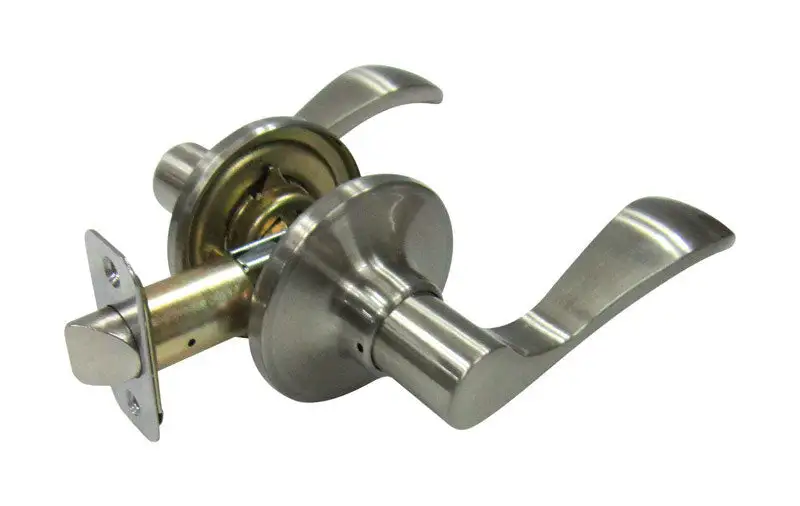 Faultless Mushroom Polished Brass Passage Door Knob Right Handed