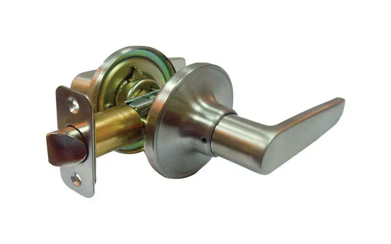 Faultless Mushroom Polished Brass Privacy Knob Right Handed