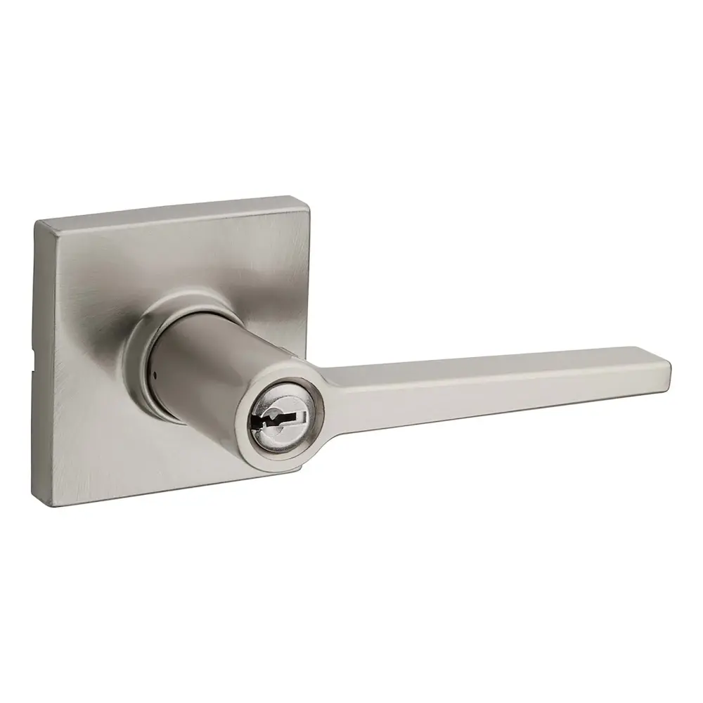 Deadbolt Lock Daylon Keyed Entry Lever, Satin Nickel