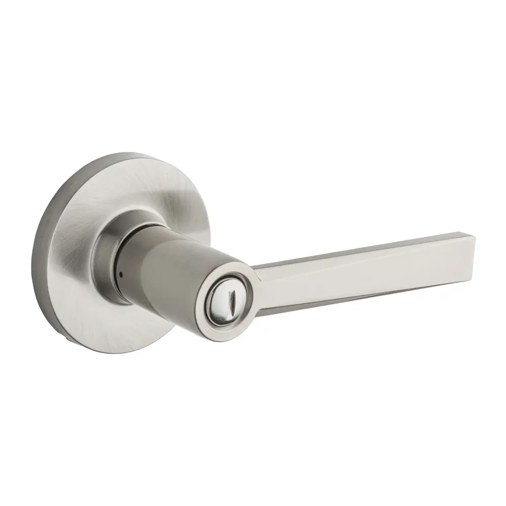Westley Privacy Lever, Satin Nickel Easy Rekey