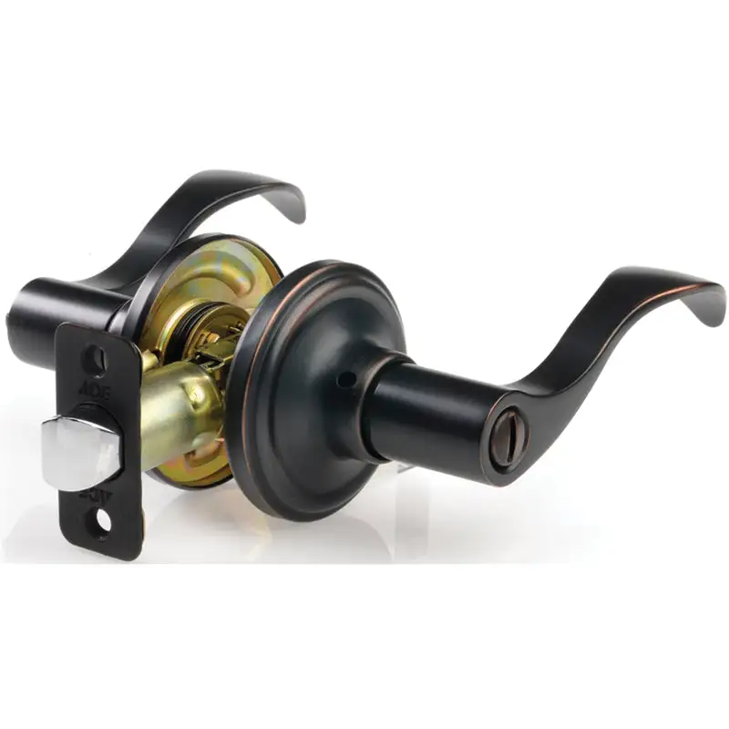 Ace Tulip Satin Stainless Steel Entry Lockset 1-3/4 . - Secure and Stylish Door Lock