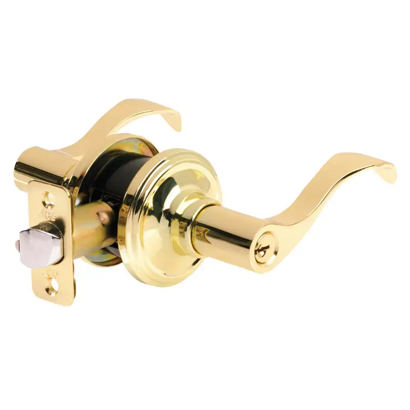 Ace Wave Oil Rubbed Bronze Entry Lockset 1-3/4 . - Classic and Secure Door Hardware