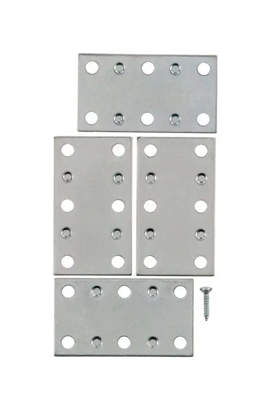 Ace 2-5/8 Inch Metal Satin Nickel Silver Hinge Pin Door Stop