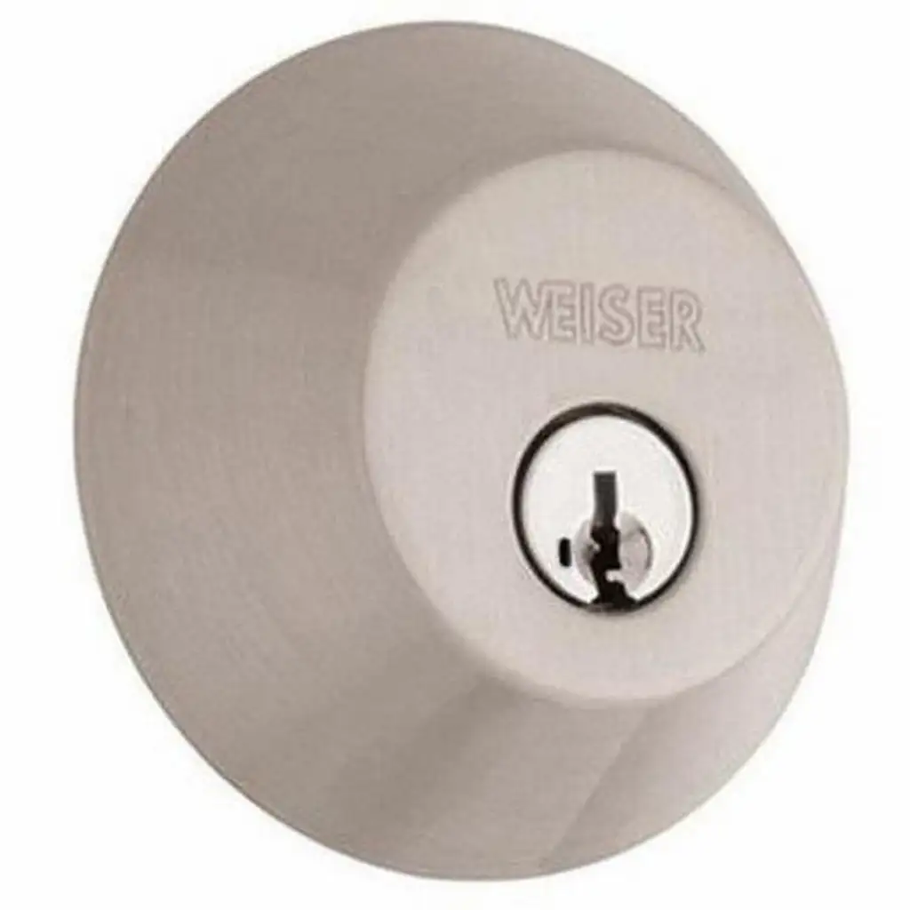 Weiser Lock GCD937111PS Double Cylinder Deadbolt Iron Black