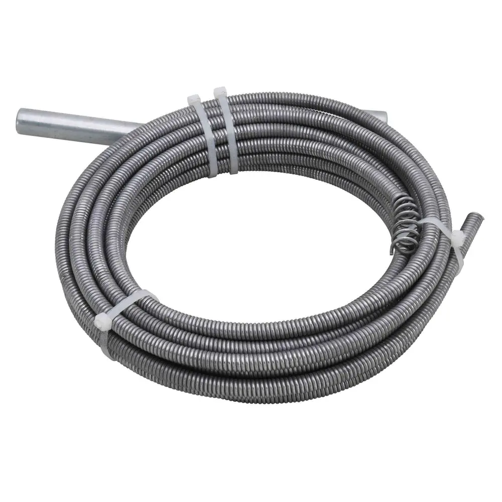Galvanized Wire Drain Auger, 3/8" x 25’