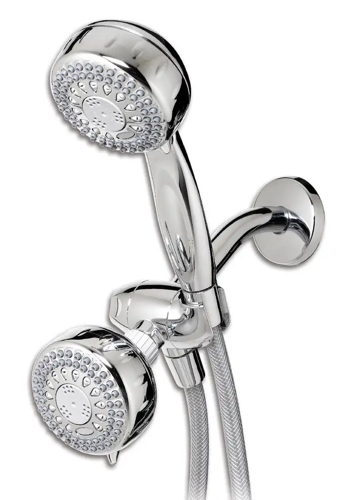 5 Spray Functions Dual Showerhead on Sale Plumbing Repair Parts Waterpik
