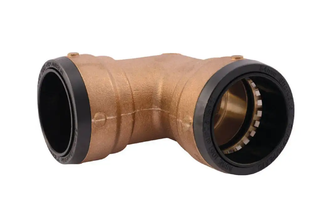 SharkBite U256LFA4 Push to Connect 90 Degree Elbow 3/4 Inch 4-Pack