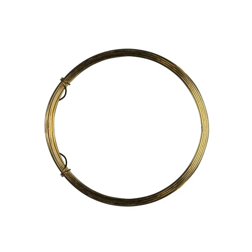 20 Gauge Brass Wire - 0.9 mm x 6.4 m