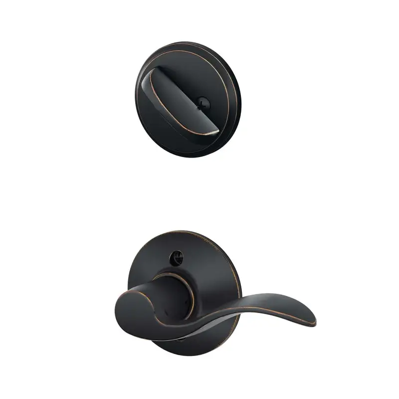 Weslock 01502P1P1SL2D Unigard Woodward Interconnected Entry Set Oil Rubbed Bronze