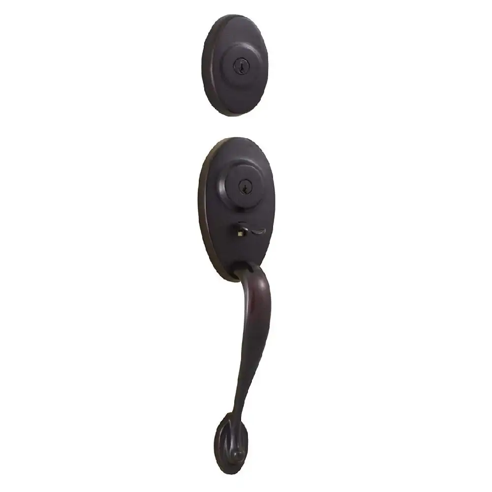 Weslock 01313---002D Colonial Exterior Active Dual Cylinder Handleset