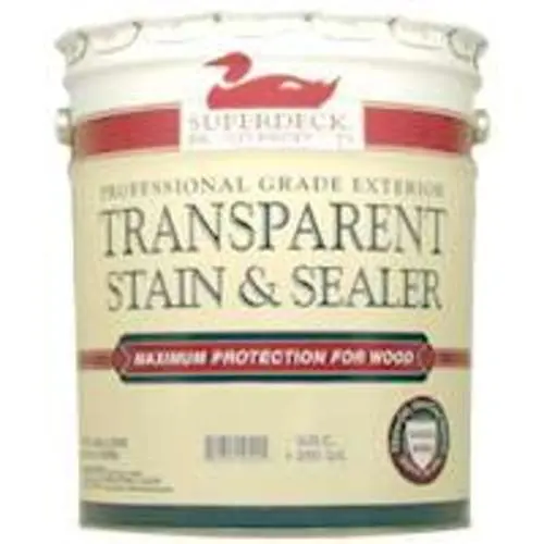 Exterior Transparent VOC Wood Stain and Sealer - On Sale Painting Equipment Superdeck