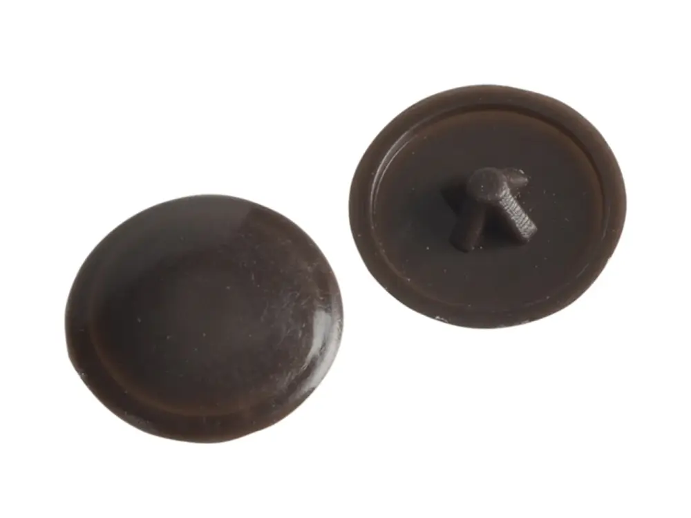 Forgefix Pozi Compatible Cover Cap Deep Brown No.6-8 Forge Pack 50