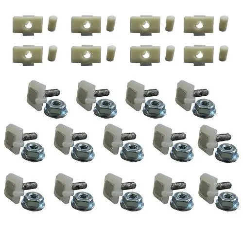 Grille Chrome Clip Kit