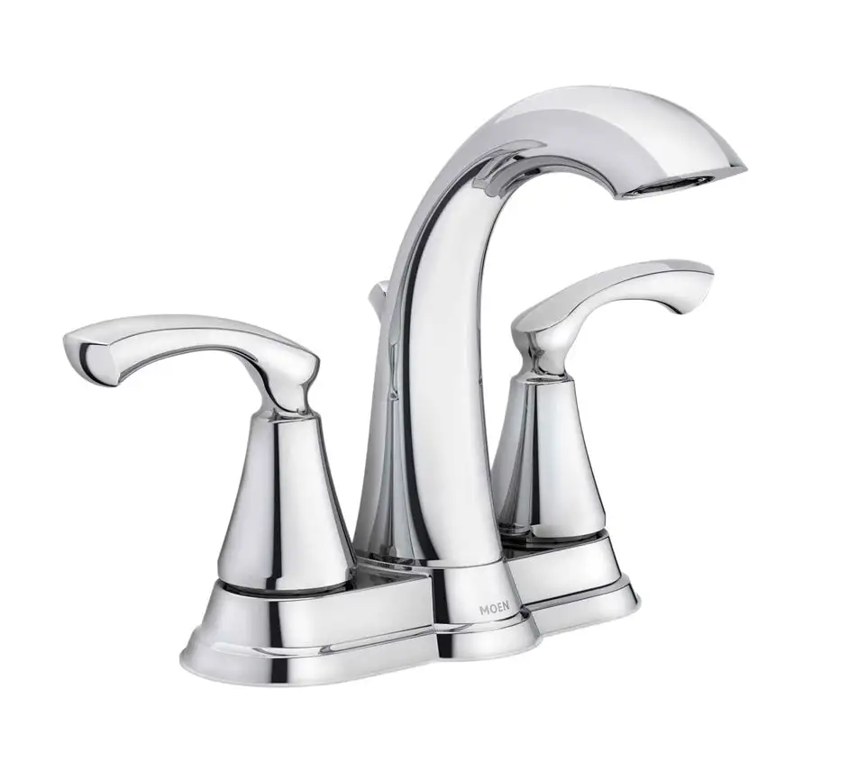 Tiffin Two Handle Lavatory Faucet 4 Inch - Best Plumbing Replacement Moen