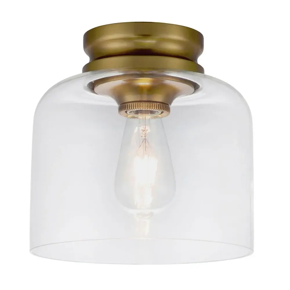 Feiss Hounslow Flush Light - Warm alloy