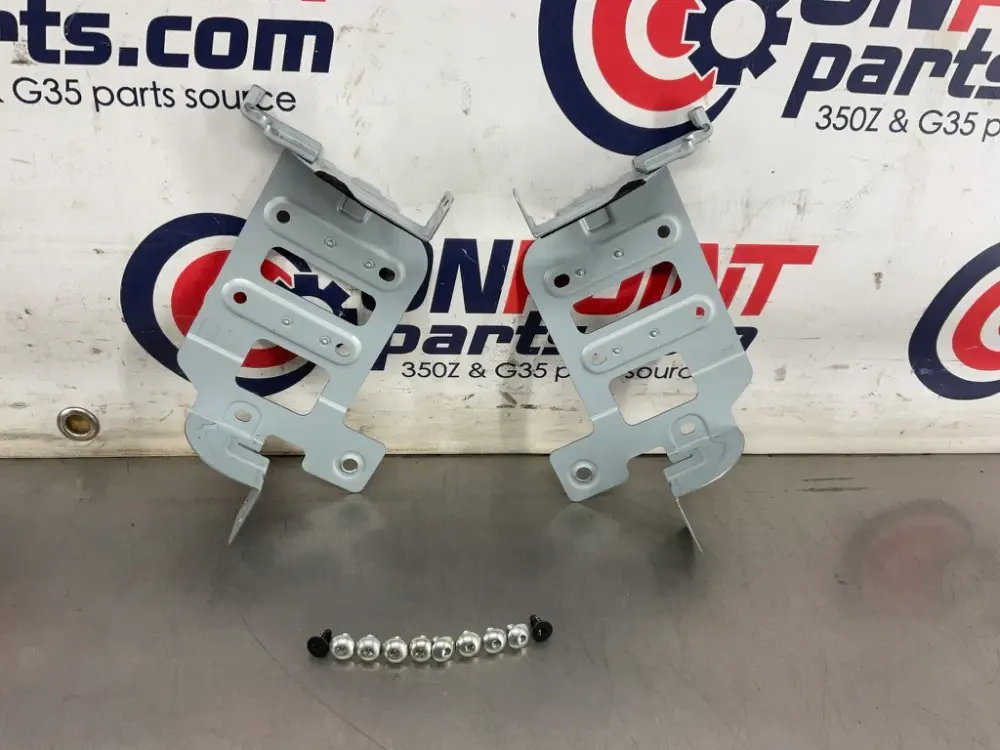 07-15 Infiniti G35 G37 Q60 Radio Fix Bracket 28039JK000 28038JK000 OEM 12BCGEA